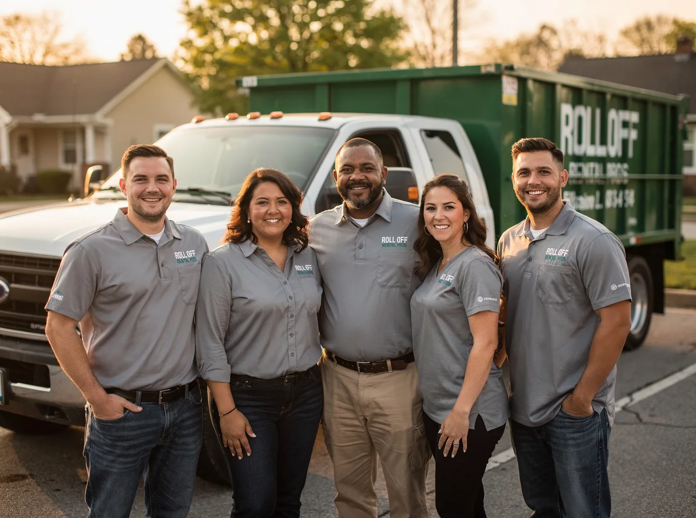 Roll Off Dumpster Rental company in French Camp, MS